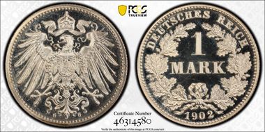 1902-G Mark J-17 PR66DCAM