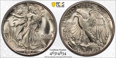 1944-S/S 50C RPM FS-501 MS65