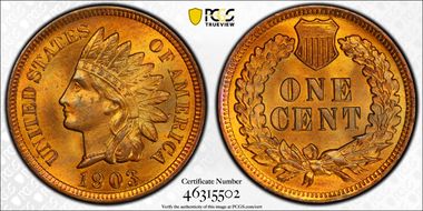 1903 1C MS65RB