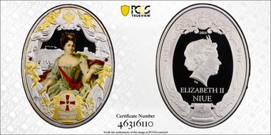 2014 $5 Catherine I PR69DCAM