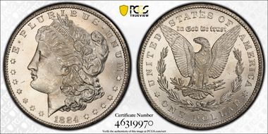 1884-CC $1 MS64