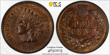 1878 1C MS64RB