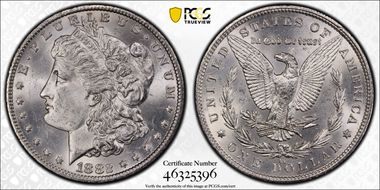 1882-CC $1 MS63