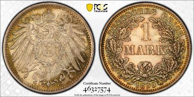 1899-A Mark J-17 MS67