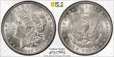 1890 $1 MS61
