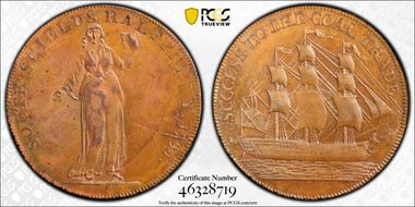 1794 Tk 1/2D DH-4 Durham South Shields MS62BN