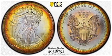 2015 $1 Silver Eagle MS68