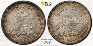 1808 50C O-102a AU53