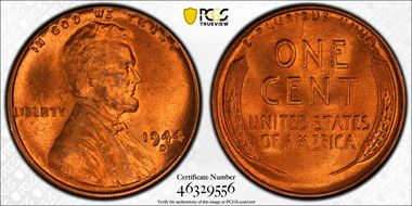 1944-D 1C DDO FS-101 MS66RD