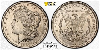 1884-O $1 MS63