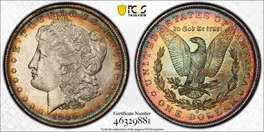 1885-O $1 MS62