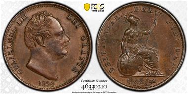 1834 1/2D S-3847 AU58BN