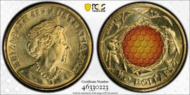 2022 $2 Honey Bee Colorized MS65