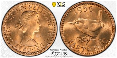 1956 1/4D S-4159 MS65RD