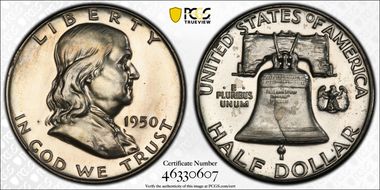 1950 50C PR65