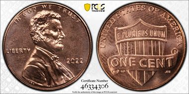 2022 1C Shield MS67RD