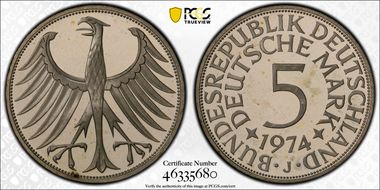 1974-J 5 Mk J-387 PR67DCAM