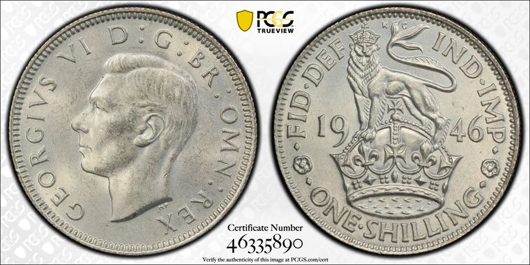 Cert 46335890 - Coin Image