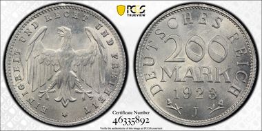 1923-J 200 Mk J-304 MS65