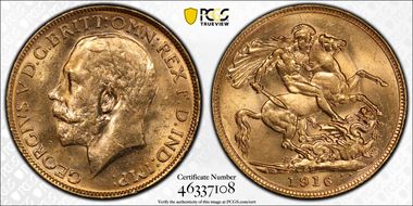 1916-P Sov S-4001 MS64