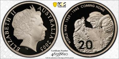 2005 20C End of WWII PR69DCAM