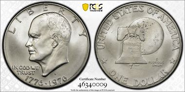 1976-S $1 Silver MS67