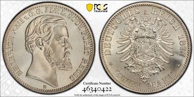 1877-B 2 Mk J-116 PR67