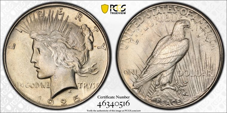 Cert 46340516 - Coin Image