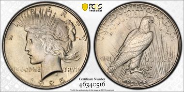 1925 $1 MS67