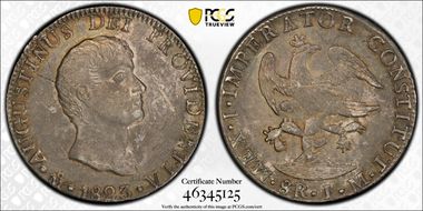 1823-Mo JM 8 R KM-310 Iturbide AU55