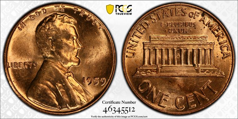 Cert 46345512 - Coin Image