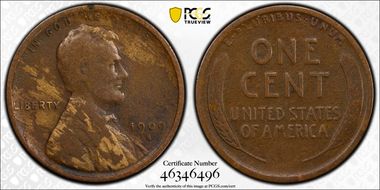 1909-S 1C Lincoln N1BN