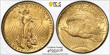 1927 $20 MS62