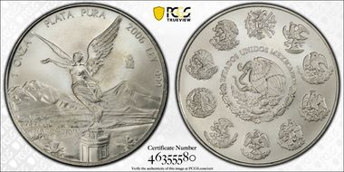 2006-Mo Onza Libertad Ag MS67