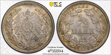 1919-D 1/2 Mk J-16 MS67