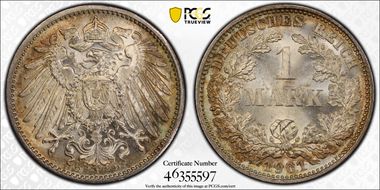 1901-D Mark J-17 MS65+