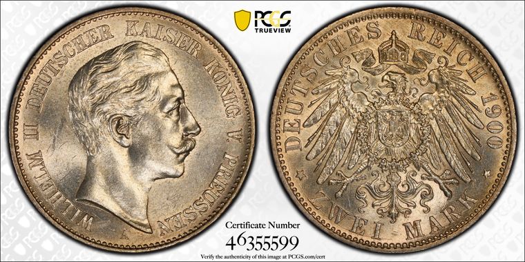 Cert 46355599 - Coin Image