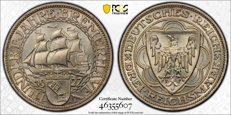 Cert 46355607 - Coin Image