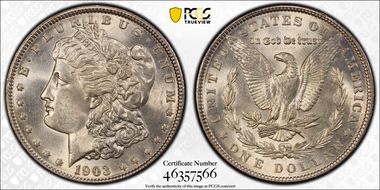 1903 $1 MS65