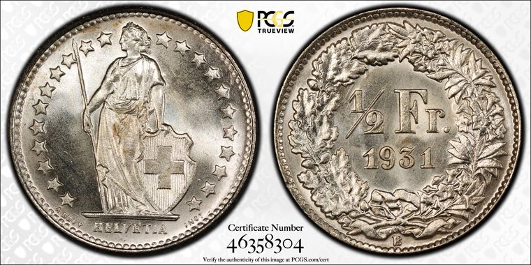 Cert 46358304 - Coin Image