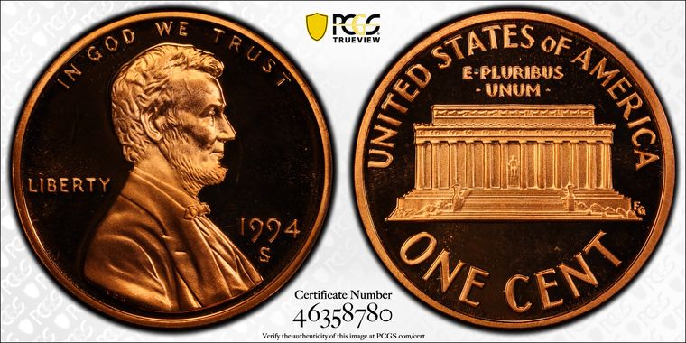 Cert 46358780 - Coin Image