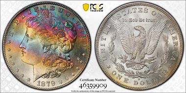 1879-S $1 MS67+