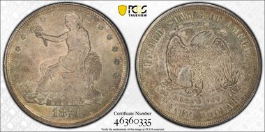 1874 T$1 MS64