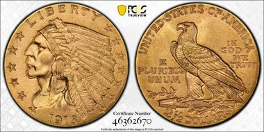 1915 $2.50 MS65+