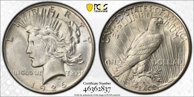 1926 $1 MS64
