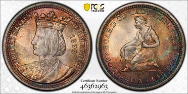 1893 25C Isabella MS66+