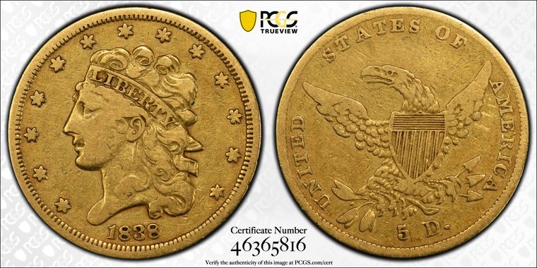 Cert 46365816 - Coin Image