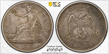 1875-CC T$1 XF40