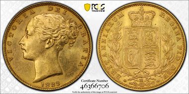 1883-M Sov S-3854A Shield MS62