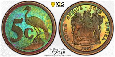 1992 5C PR65